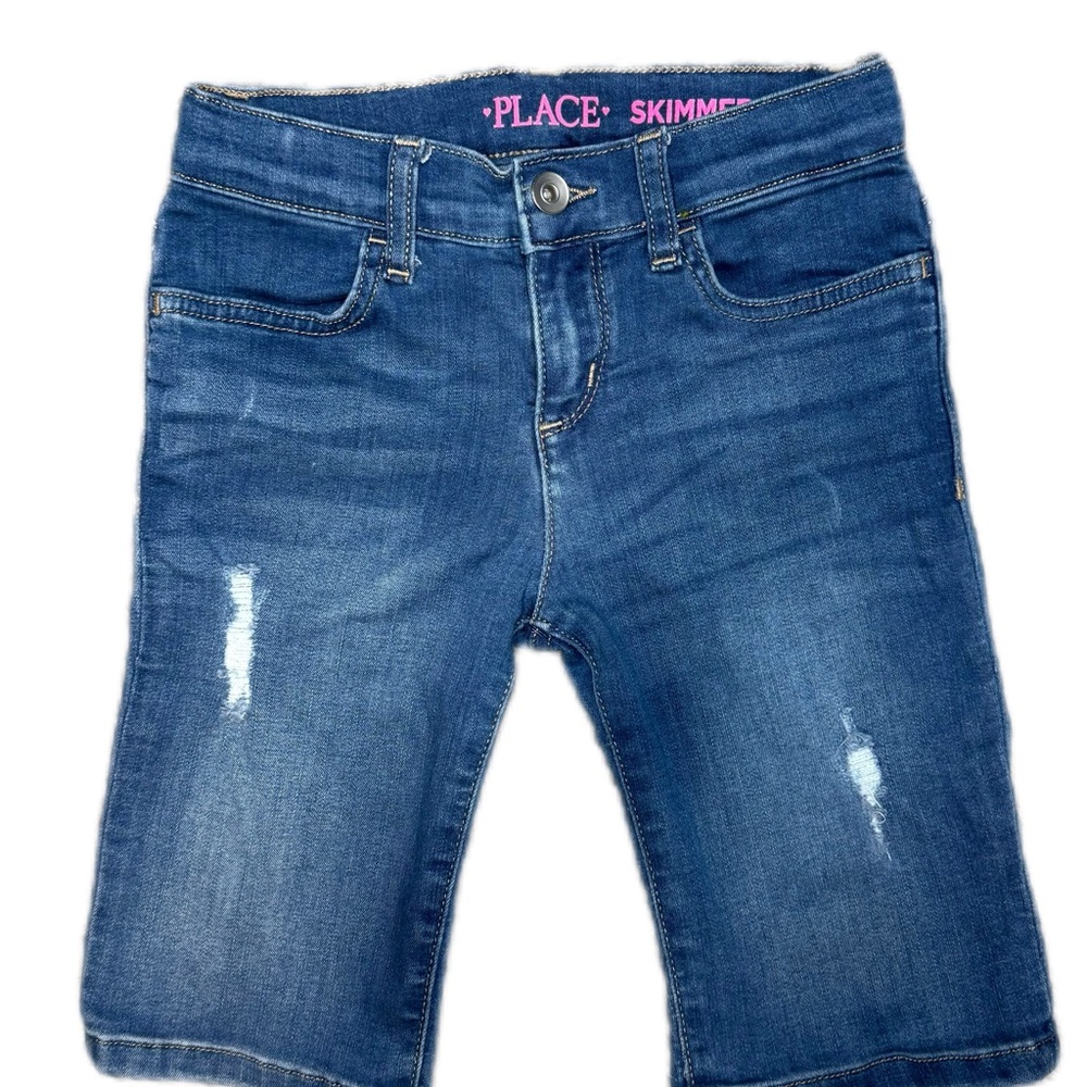 The Children's Place Blue Casual Denim Shorts
